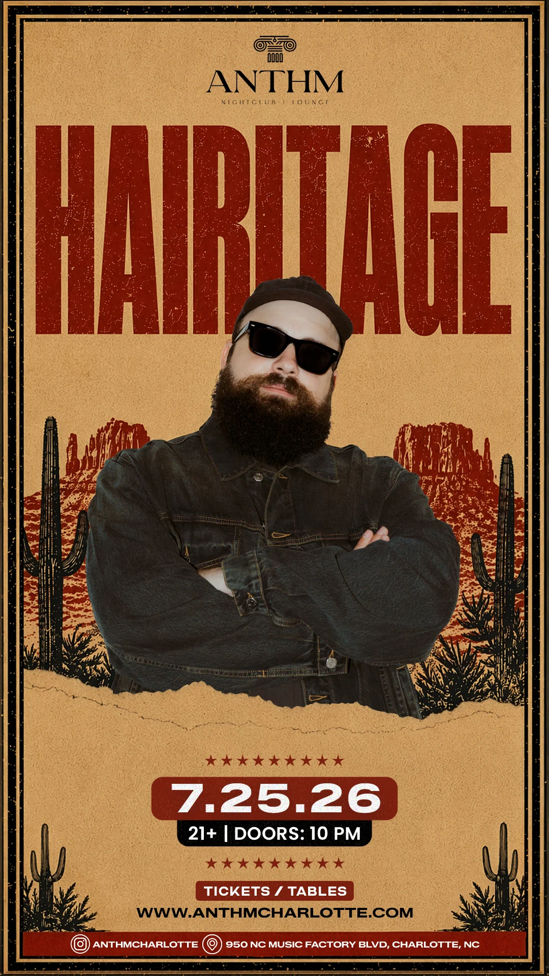 HAIRITAGE at ANTHM on July 25.